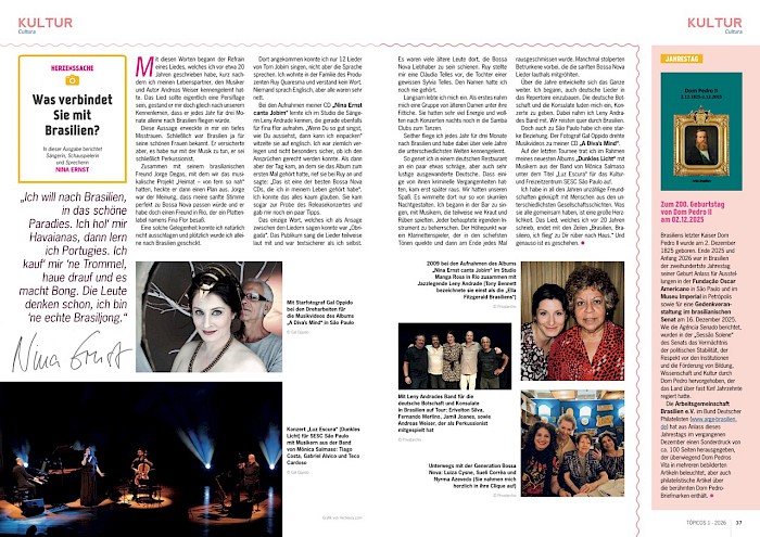 Was verbindet Sie mit Brasilien?